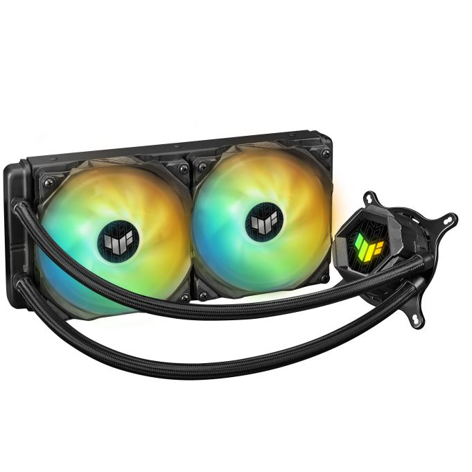 ASUS TUF GAMING LC II 240 ARGB Procesor Liquid cooling kit 12 cm Černá (TUF GAMING LC II 240 ARGB)