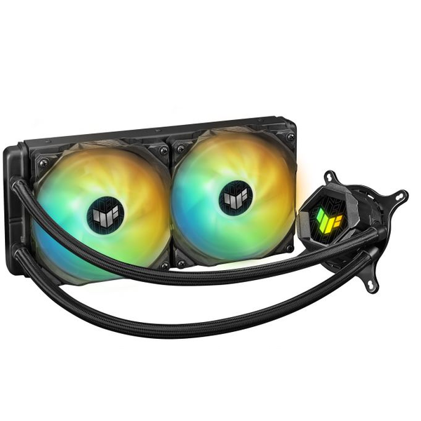ASUS TUF GAMING LC II 240 ARGB Процесор Комплект водно охлаждане 12 см Черен
