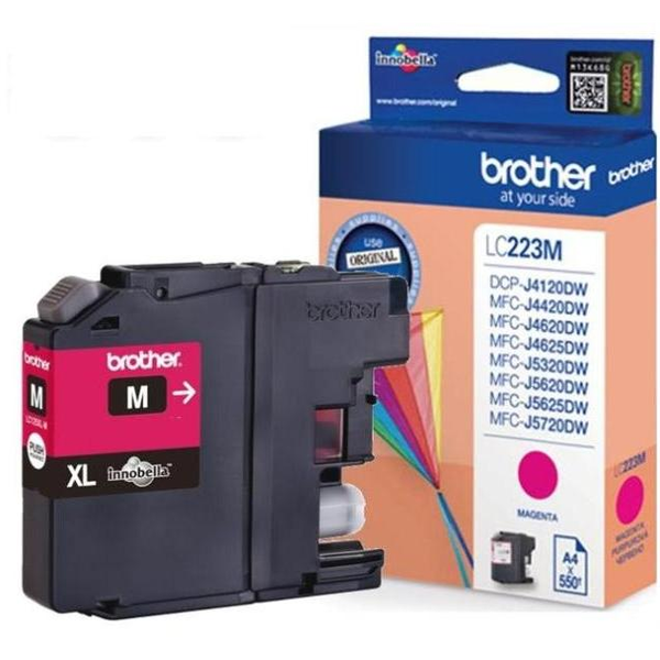 Brother LC-223M blækpatron 1 stk Original Magenta