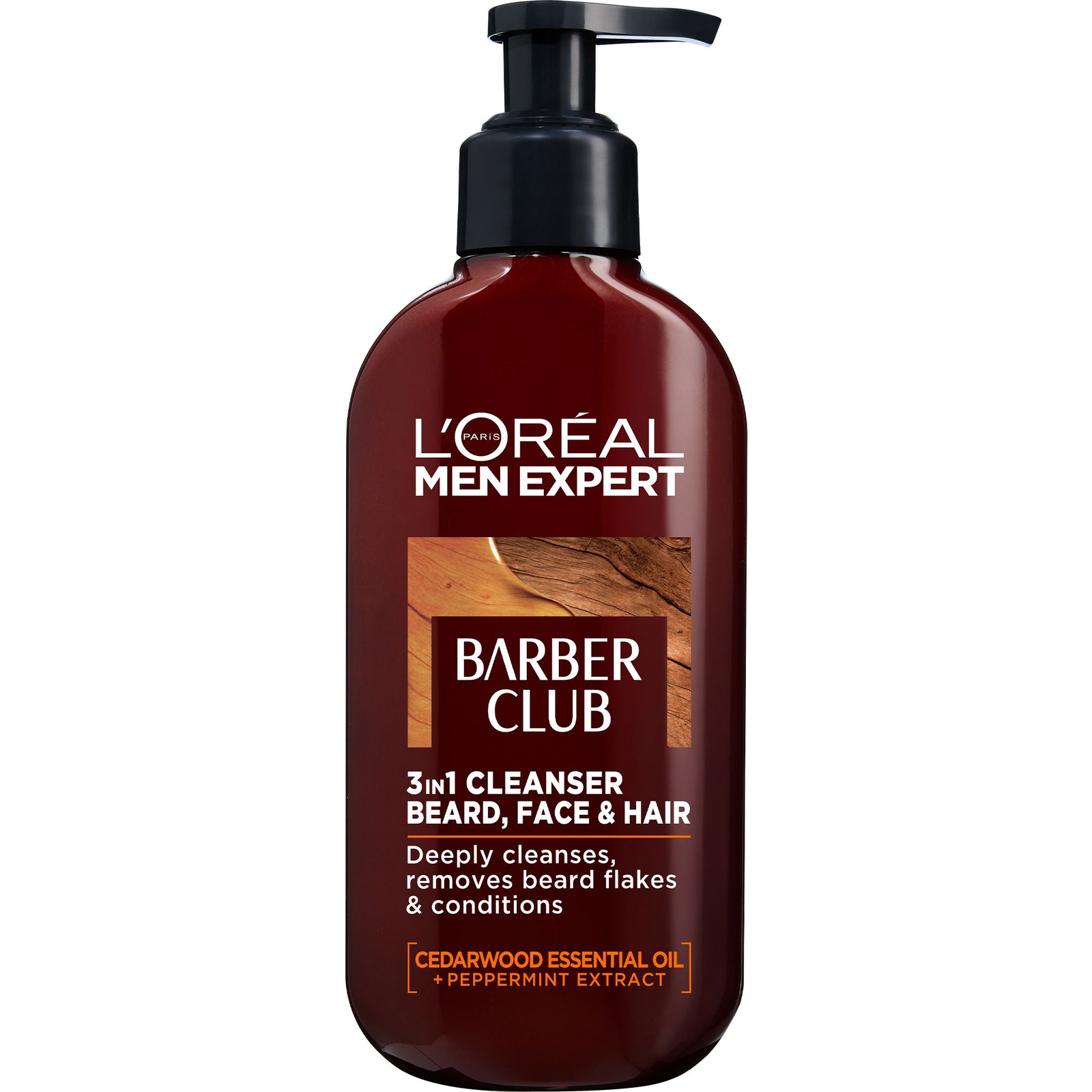ĽORÉAL PARIS Men Expert Barber Club 3in1 Gel 200 ml (3600523526130)