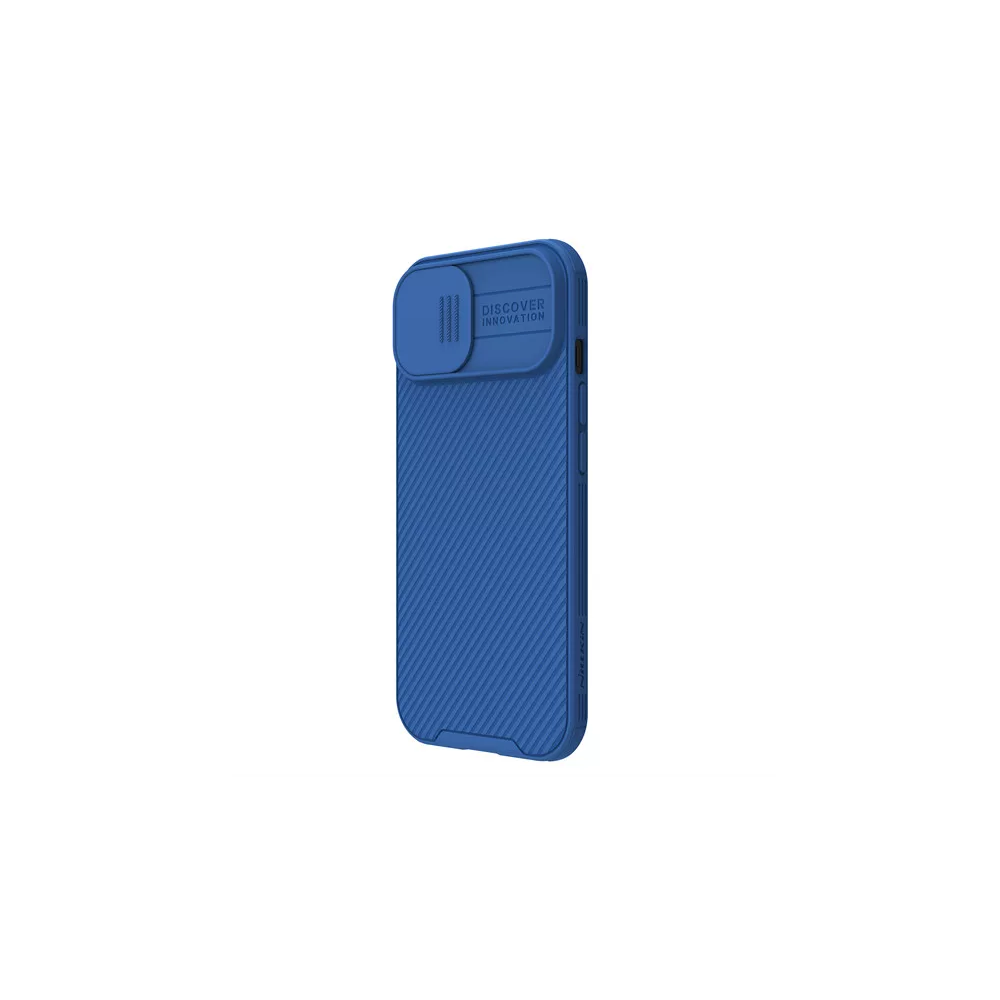 Nillkin CamShield Pro Apple iPhone 15 MagSafe Tok - Kék (NILLKIN CAMSHIELD PRO MAGNETIC CASE AP IP15 BLUE)