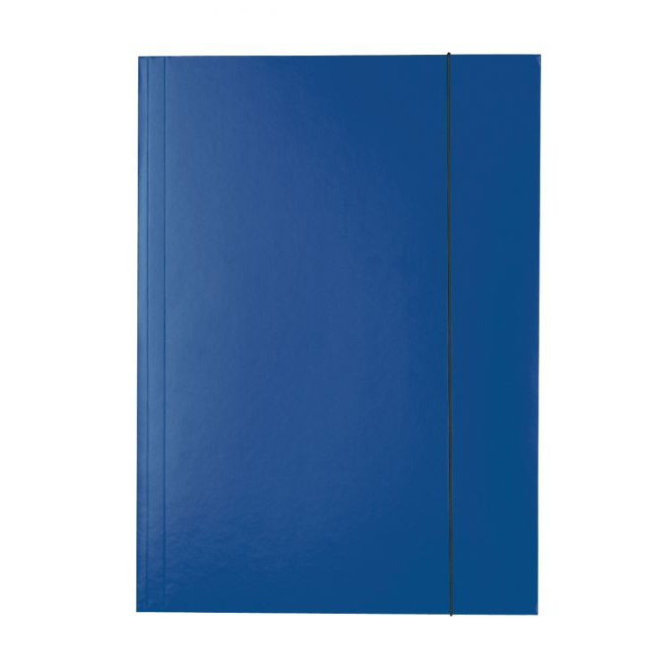 Esselte Economy A4 Karton gumis mappa - Sötétkék (13434)