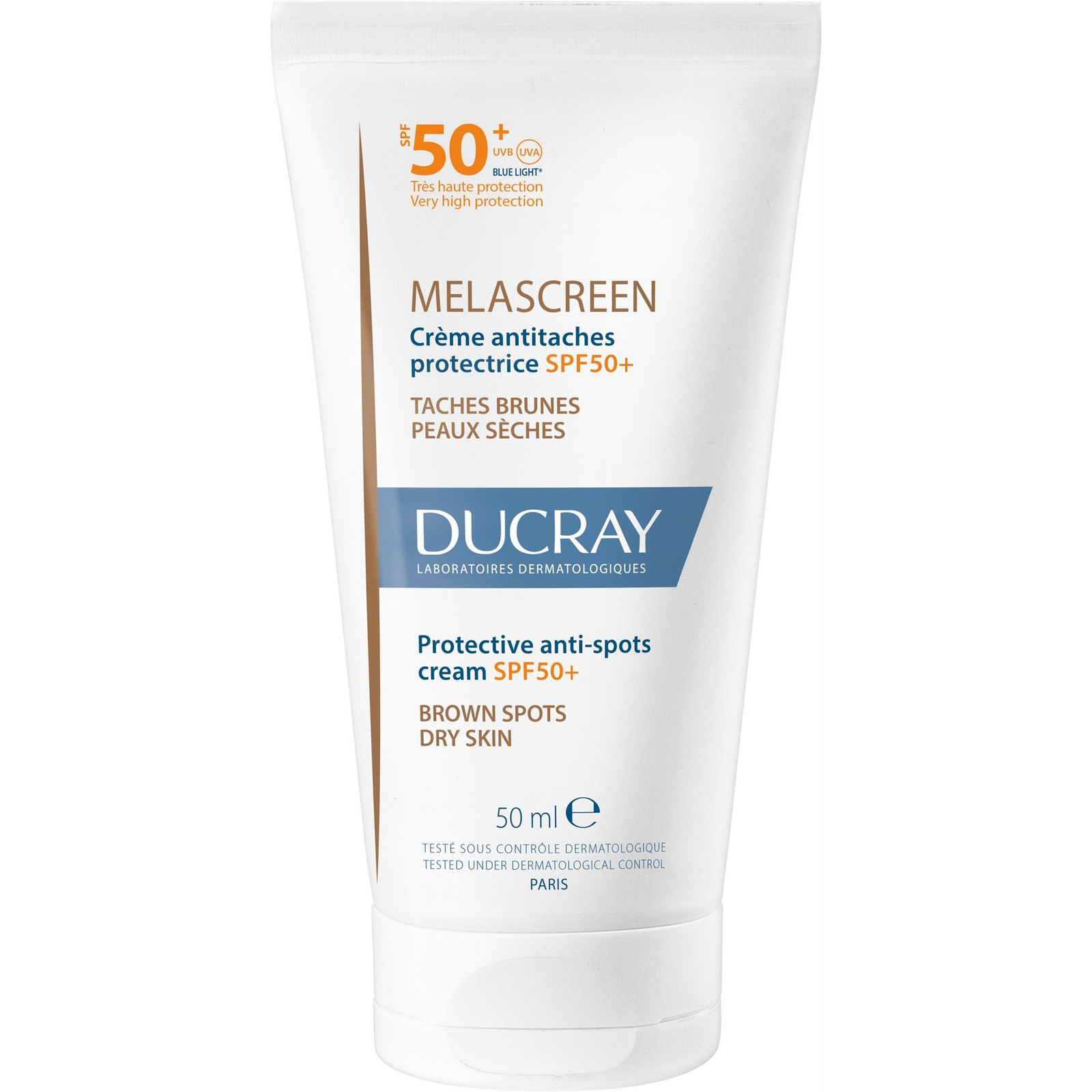 DUCRAY Melascreen védőkrém SPF50+ 50ml (3282770389296)