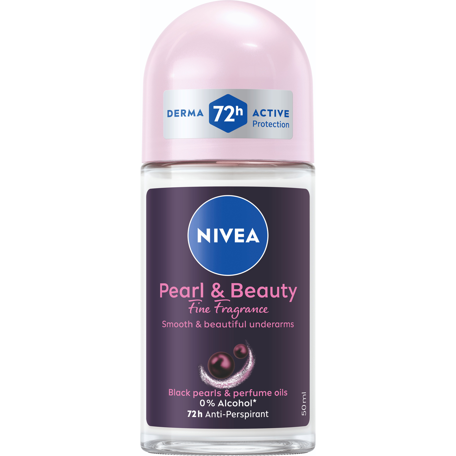 NIVEA Pearl & Beauty Black Izzadásgátló Roll-On 50 ml (9005800356440)