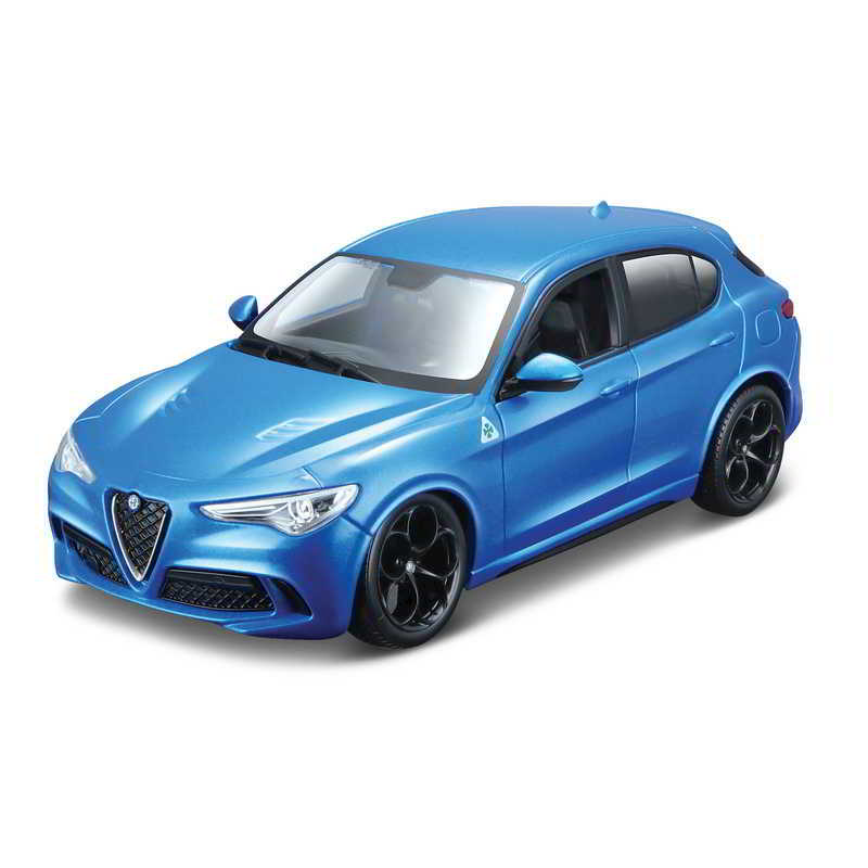 Bburago Alfa Romeo Stelvio autó fém modell (1:24) (18-21086BL)