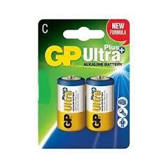 GP 14AUP-U2 Ultra+ Alkaline LR14 C Baby elem (2db/csomag) (4891199100390 - 14AUP-U2)