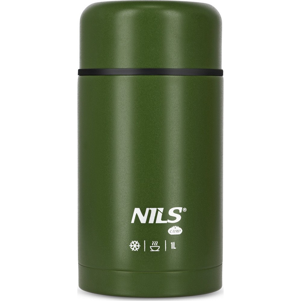 NC3802 TERMOS OBIADOWY 1000ML ZIELONY NILS CAMP