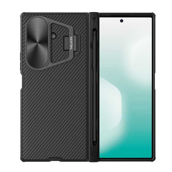 Nillkin CamShield Prop Pen Slot Zadný Kryt pre Galaxy Z Fold 7 Black