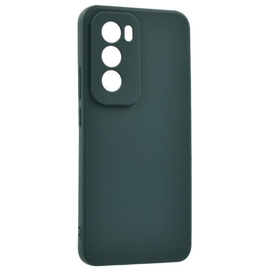 Gigapack Oppo Reno 12 Pro szilikon tok matt sötétzöld (GP-160626) (GP-160626)