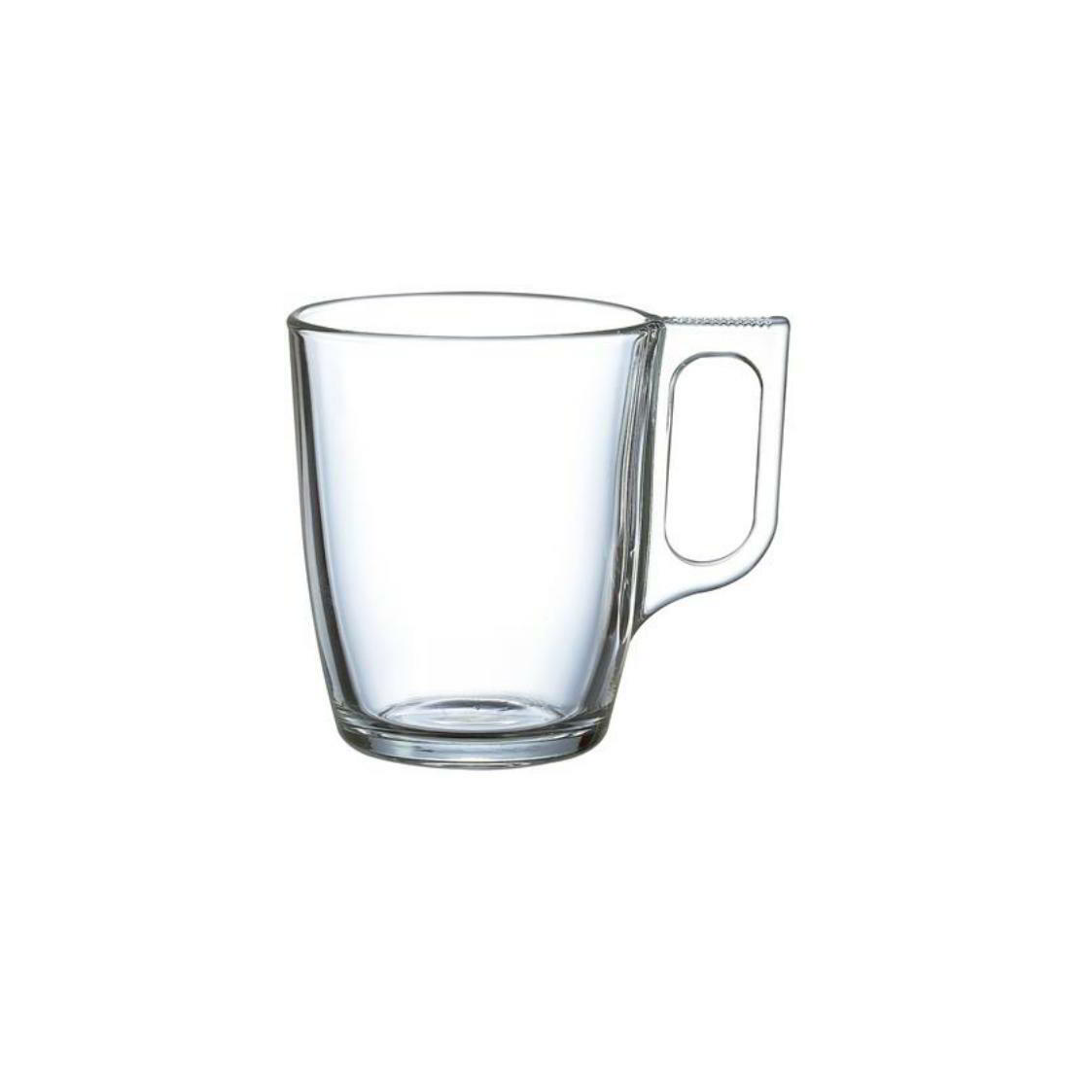 CoffeeTime 250ml Üvegbögre szett (6 db) - Átlátszó (1705BOG021)