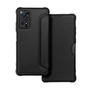 Xiaomi Redmi Note 11 Pro / Note 11 Pro 5G / Note 11E Pro, калъф със странично отваряне, ъгъл с въздушна възглавница, кожен ефект, карбонов модел, Razor Book, черен (RS129156)