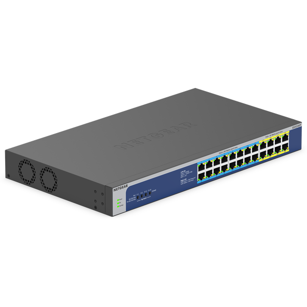 NETGEAR GS524UP Ikke administreret Gigabit Ethernet (10/100/1000) Strøm over Ethernet (PoE) Grå