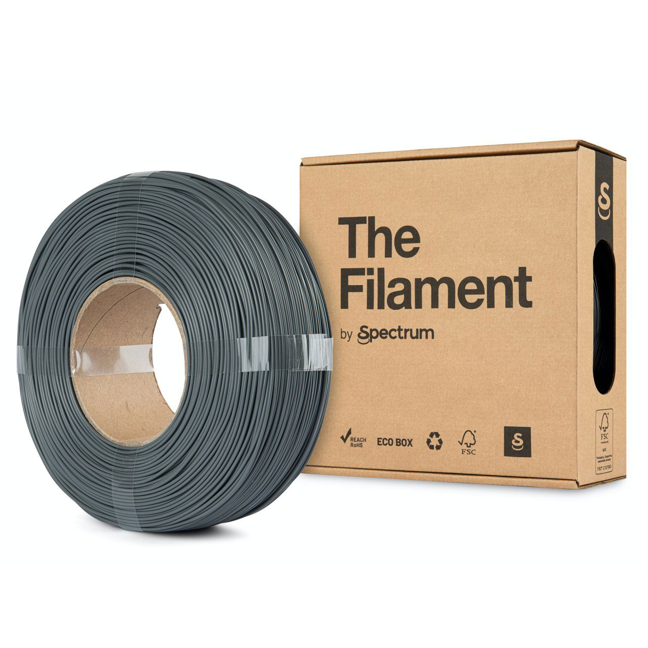The Filament ReFill PETG 1,75mm Basalt Grey 1kg (TF-24058)