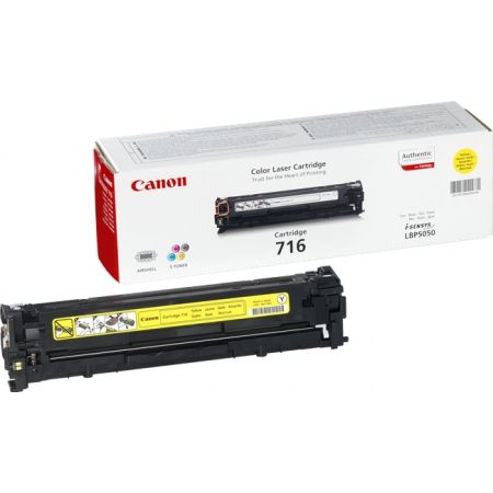 Canon 716 Y tonerpatron 1 stk Original Gul