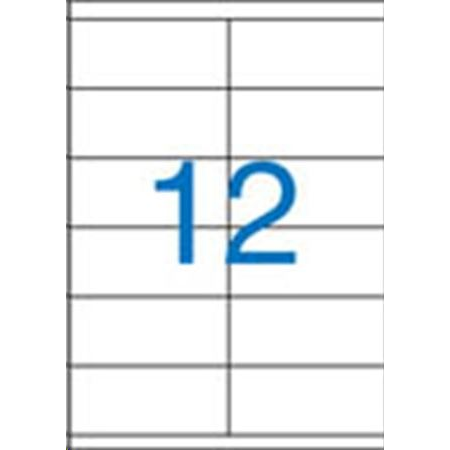 Victoria 105x48 mm univerzális etikett, 1200 darab (LCV11373) (LCV11373)