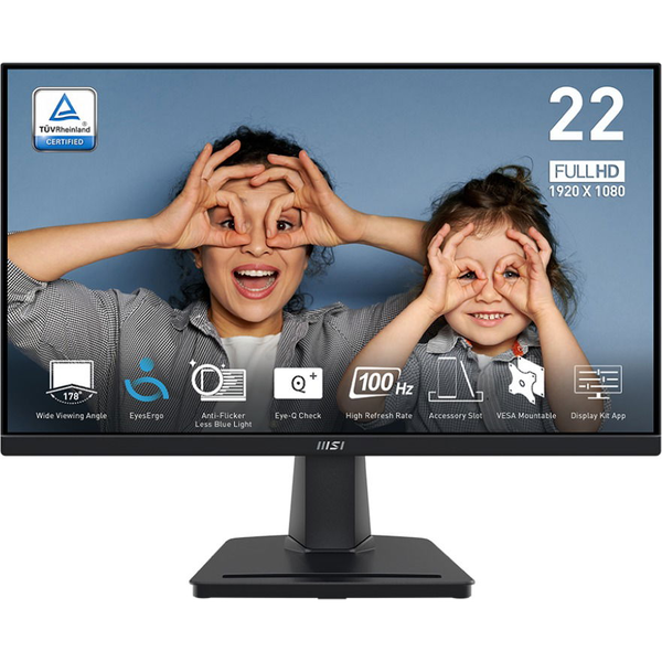 Monitor MSI PRO MP225V 21,5" Full HD VA 100 Hz
