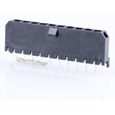 Molex Beépíthető stift sor (standard) Pólusok száma 10 Raszterméret: 3 mm 436501015 1 db Tray (436501015)