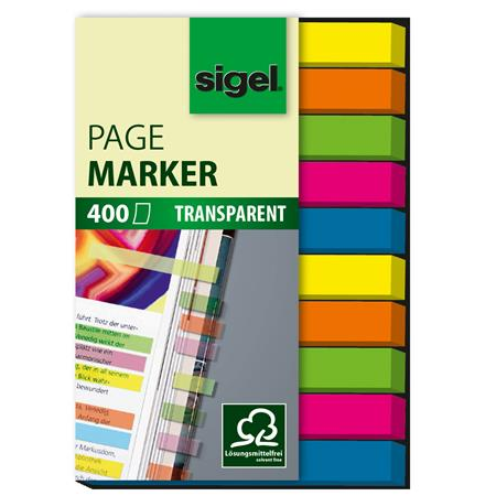 Sigel Micro 6x50 mm Jelölőcímke 10x40 lap - Vegyes (HN617)