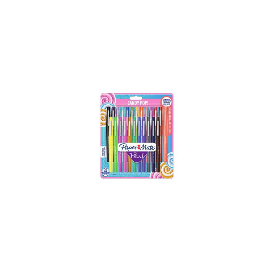PAPER MATE Faserschreiber Flair Candy Pop 24er Blister M (1985617) (1985617)
