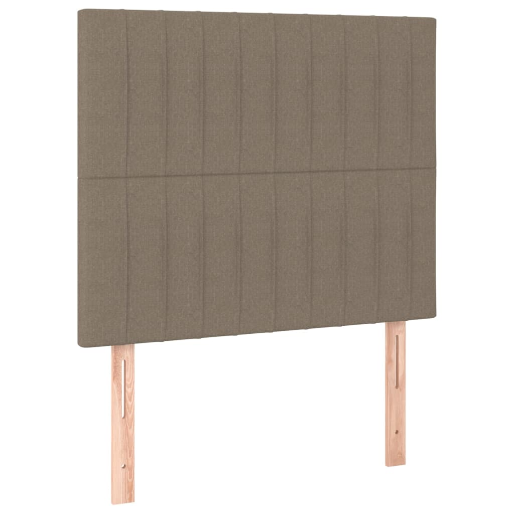2 db tópszínű szövet fejtámla 90x5x78/88 cm (3116556)