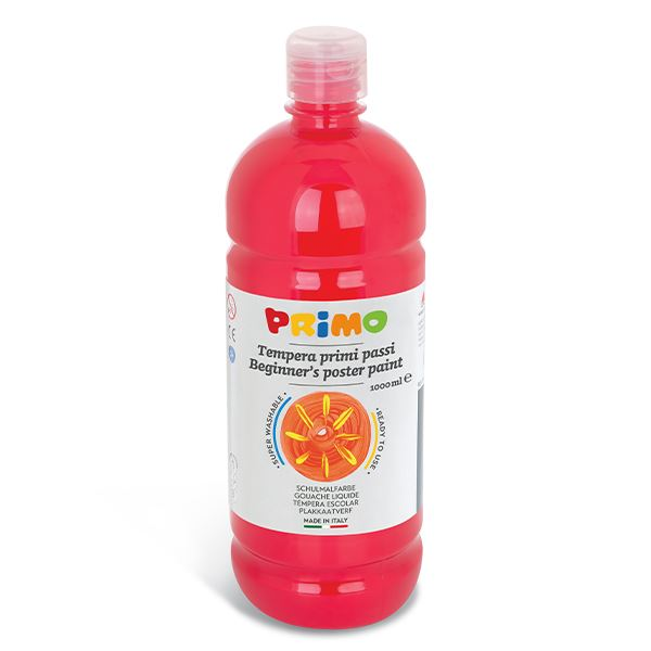 Primo 300 tempera 1000ml piros (204BR1000300) (204BR1000300)