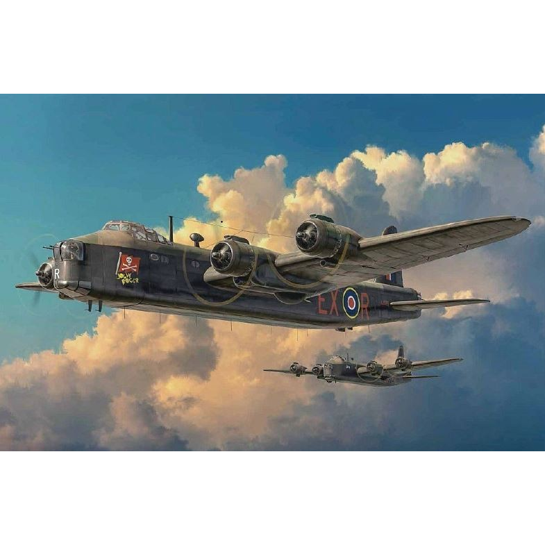 Italeri Stirling Mk.III vadászrepülőgép műanyag modell (1:72) (1462)