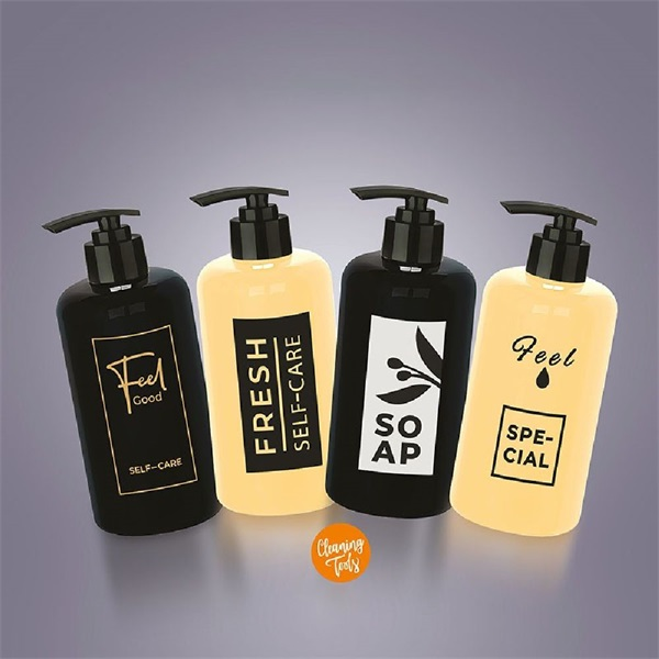 IRIS SABHOON szappan adagoló 500ml, fekete, drapp TP-208 (TP-208)