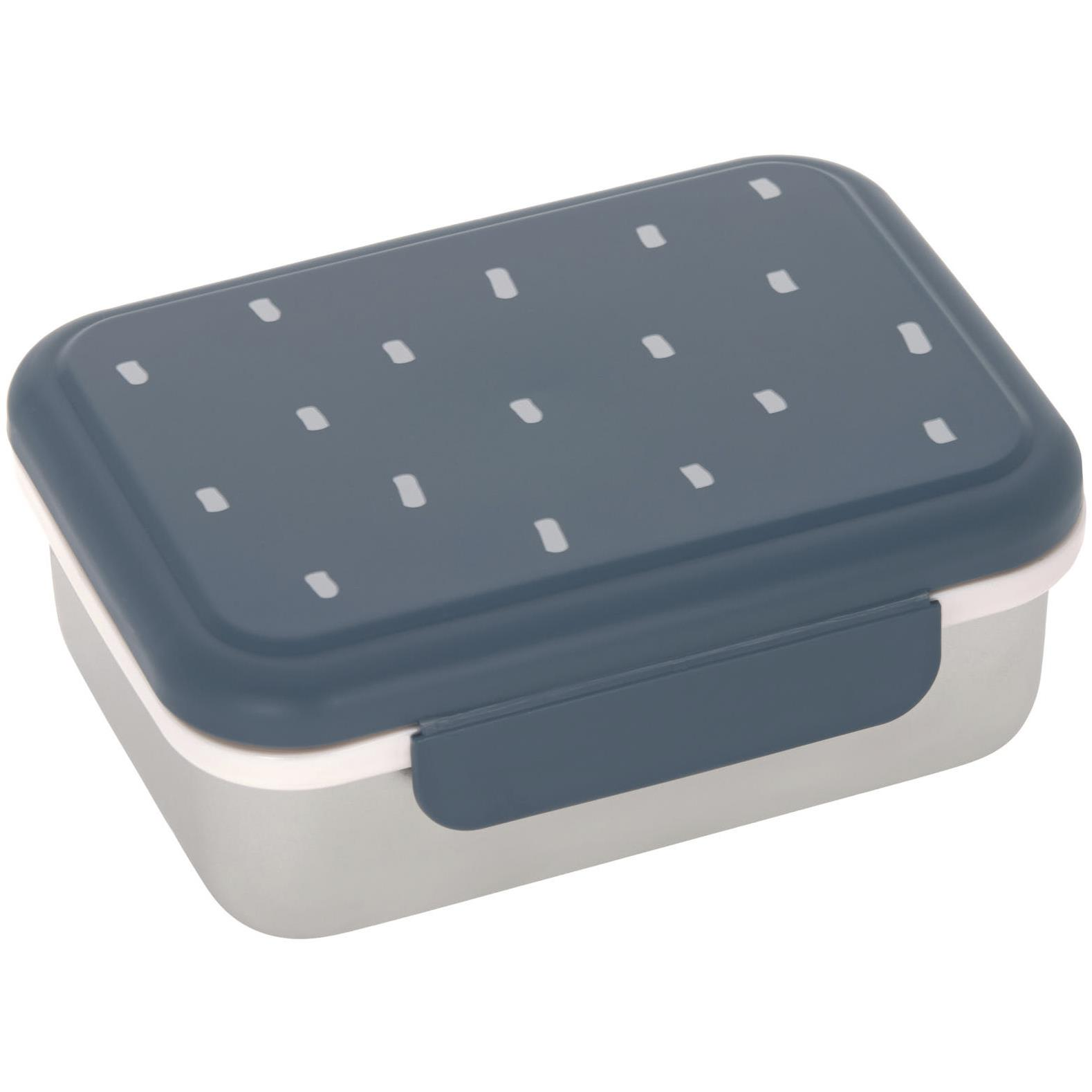 Lässig Lunchbox Stainless Steel Happy Prints midnight blue (4066239122070)