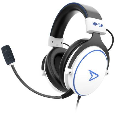 Pixminds Gamer Over Ear headset, hangerő szabályozás, fehér, HP-52 (BUNDLE_JVAMUL00139) (BUNDLE_JVAMUL00139)
