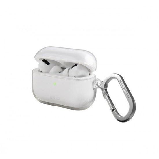 Uniq Glase Apple Airpods Pro (2.gen) tok átlátszó (UNIQ-AIRPODSPRO2-GLSCLR) (UNIQ-AIRPODSPRO2-GLSCLR)