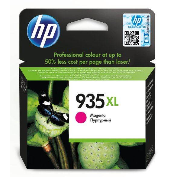 HP No.935XL Magenta 825 paginaÂ´s (Origineel)