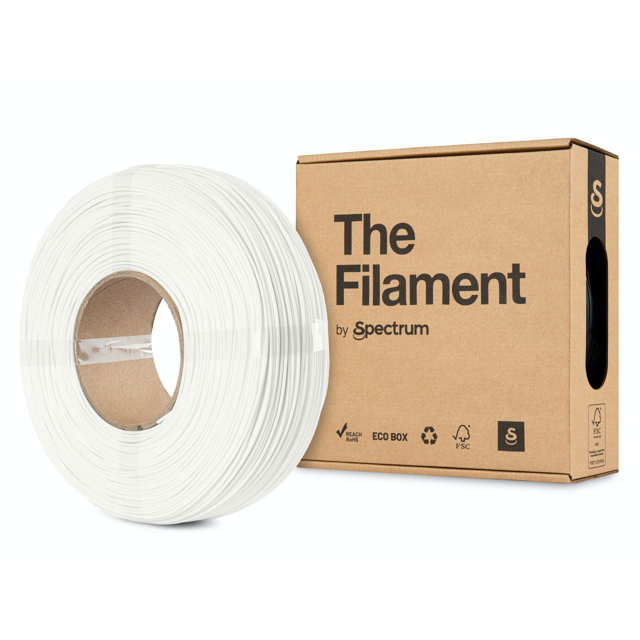 The Filament ReFill PLA 1,75mm Traffic White 1kg (TF-24042)