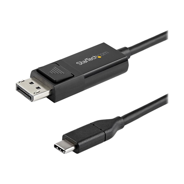 StarTech.com CDP2DP2MBD адаптер за видео кабел 2 м UBS тип C DisplayPort Черен