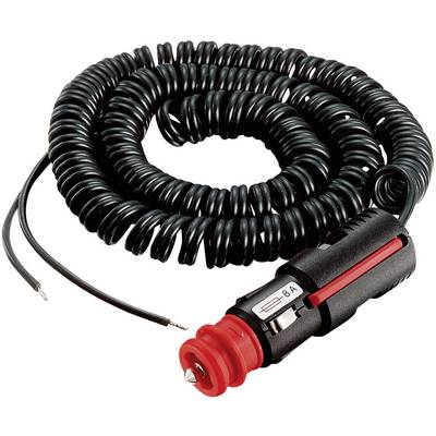Szivargyújtó tápkábel, szerelhető szivargyújtós kábel max. 3m 12/24V 8A ProCar 67848001 (67848001)