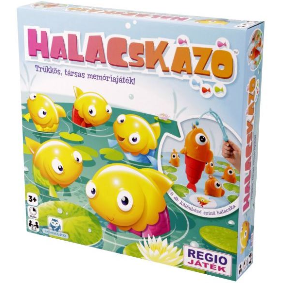 Regio Toys Halacskázó memóriajáték társasjáték