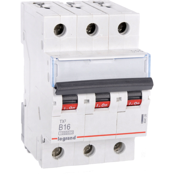 Legrand TX3 kredsløbsafbryder Miniature strømafbryder Type B 3