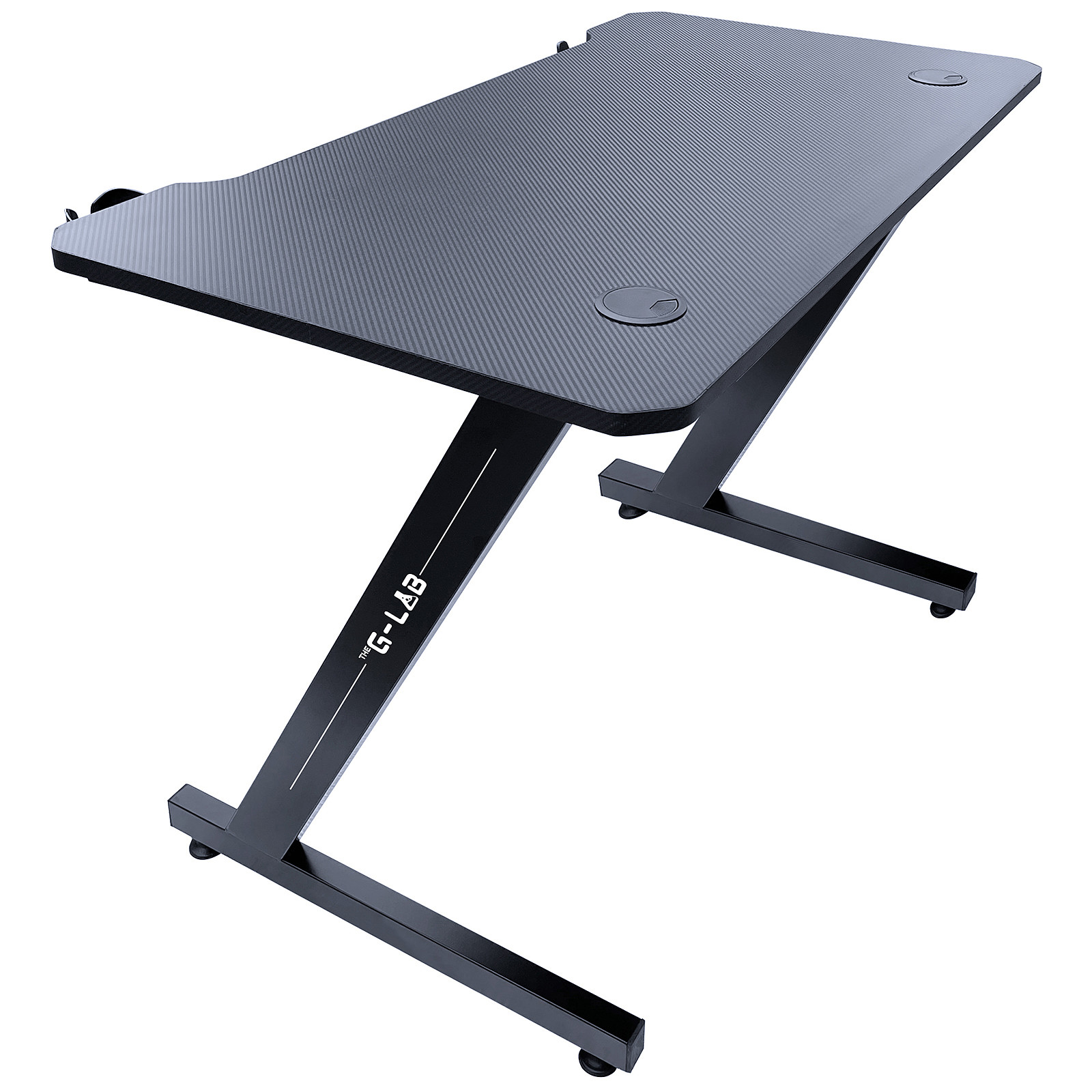The G-Lab K-DESK-COBALT Gamer asztal - Fekete (K-DESK-COBALT)