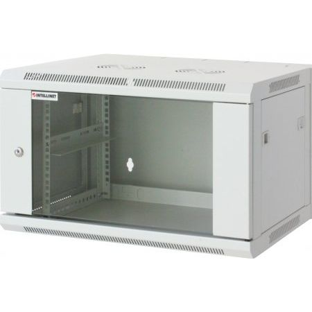Intellinet 711821 rack 9U Nástenný regál Šedá (711821)