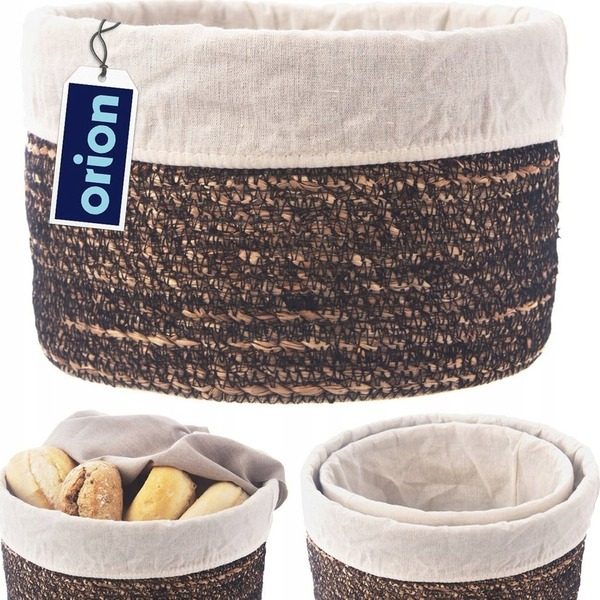 Univerzální koš z béžové tkaniny