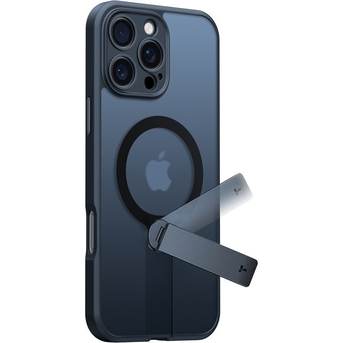 Torras Pstand Spin Case for iPhone 16 ProMax (Black) (X00RP157004)