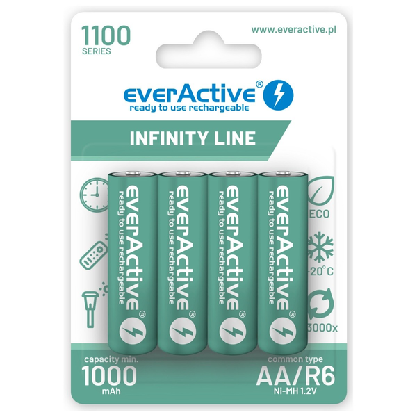 Ever Active EVHRL6-1100 Újratölthető ceruzaelem (4db/csomag)