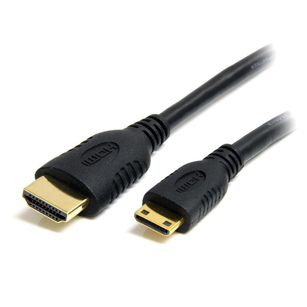 StarTech.com HDACMM1M HDMI kabel HDMI Type A (Standaard) HDMI Type C (Mini) Zwart