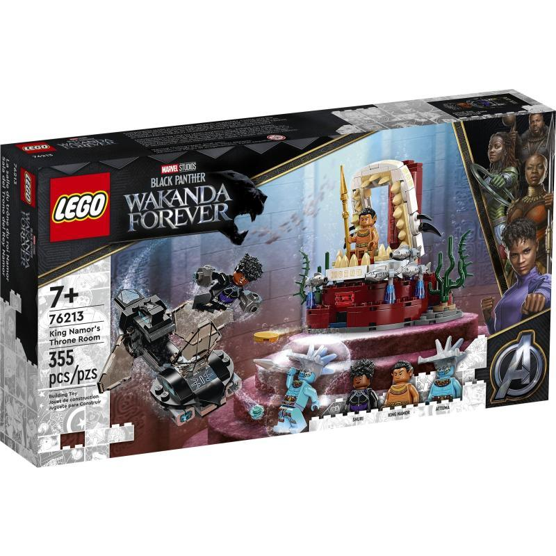 LEGO Marvel Fekete Párduc Mindörökké Wakanda - Namor király trónterme (76213)