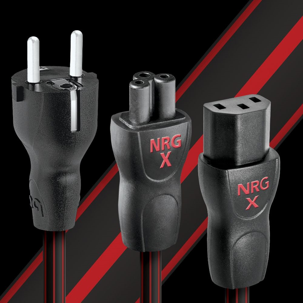 AudioQuest NRGX3EUC131M 220V hálózati tápkábel 1m (NRGX3EUC131M)