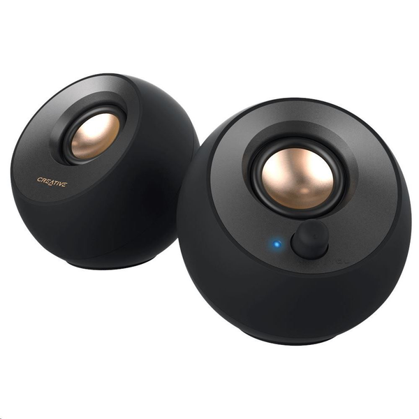 Creative Pebble V2 2.0 8W fekete asztali hangszóró
