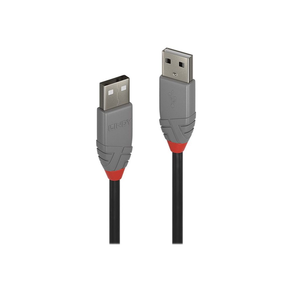 Lindy 36693 USB-kabel USB 2.0 2 m USB A Sort, Grøn, Rød