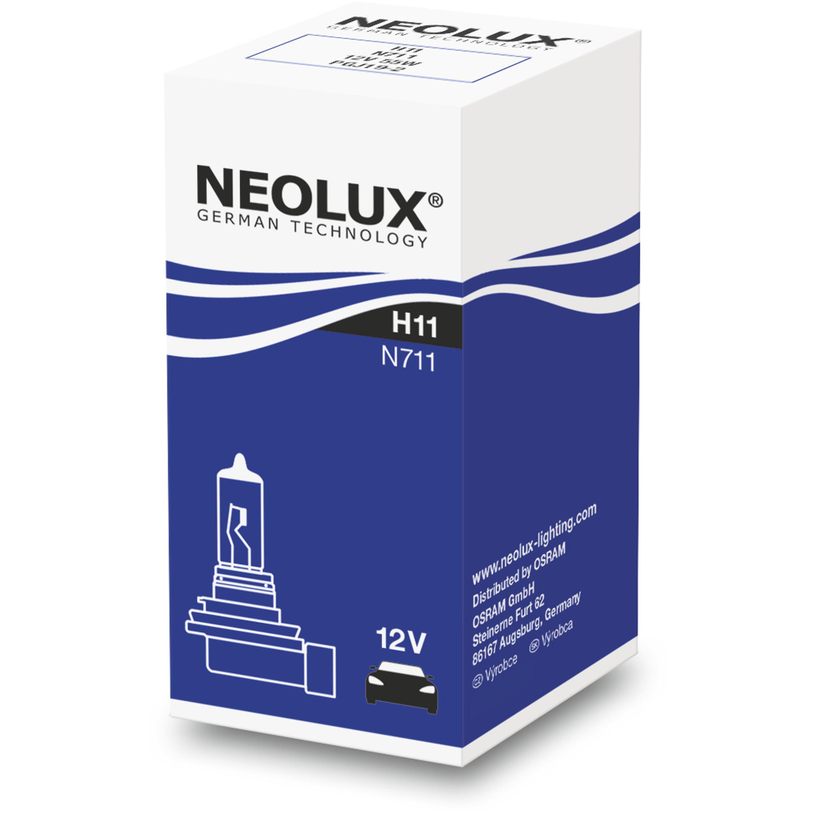 NEOLUX H11 Standard,12V, 55W (4052899451636)