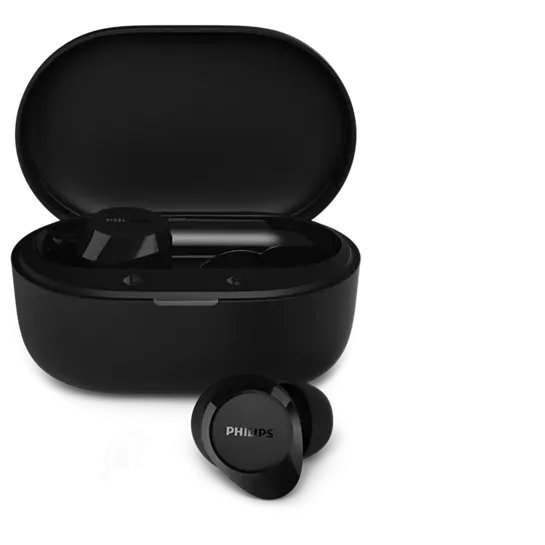 Philips TAT1300BK/00 hovedtelefoner/headset Trådløs I ørerne Opkald/musik USB Type-C Bluetooth Sort