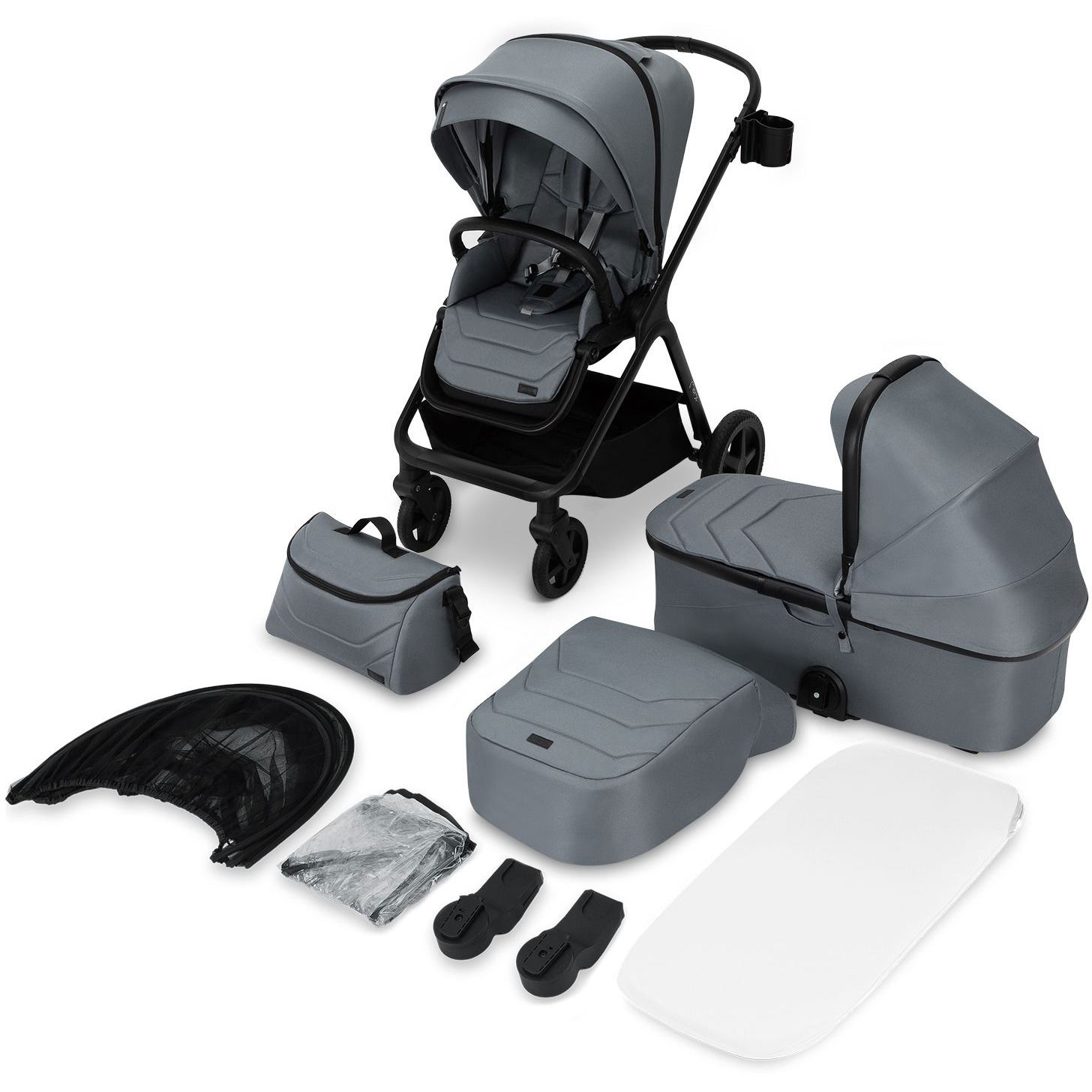 MoMi Giselle 2in1 2024 szürke (5900495197542)