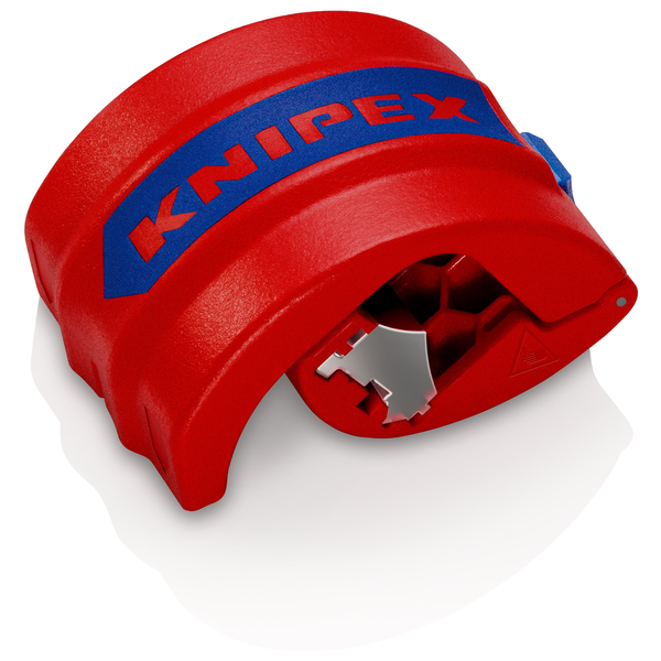 BiX, Rohrschneider für Kunststoffrohre und Dichthülsen (rot/blau)